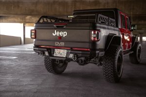 Jeep Gladiator JT Rear Bumper - DV8 Offroad - MTO Series - Micro-texture black - `20-`23 Jeep Gladiator JT Rear Bumper - DV8 Offroad - MTO Series - Micro-texture black - `20-`23
